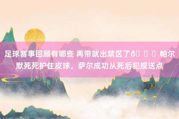 足球赛事回顾有哪些 再带就出禁区了😂帕尔默死死护住皮球，萨尔成功从死后犯规送点