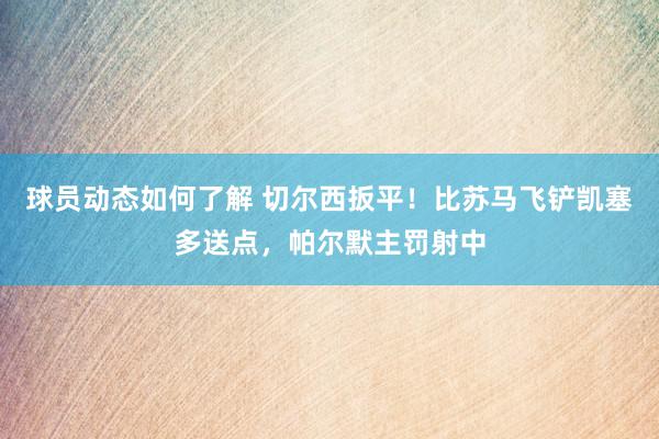 球员动态如何了解 切尔西扳平！比苏马飞铲凯塞多送点，帕尔默主罚射中